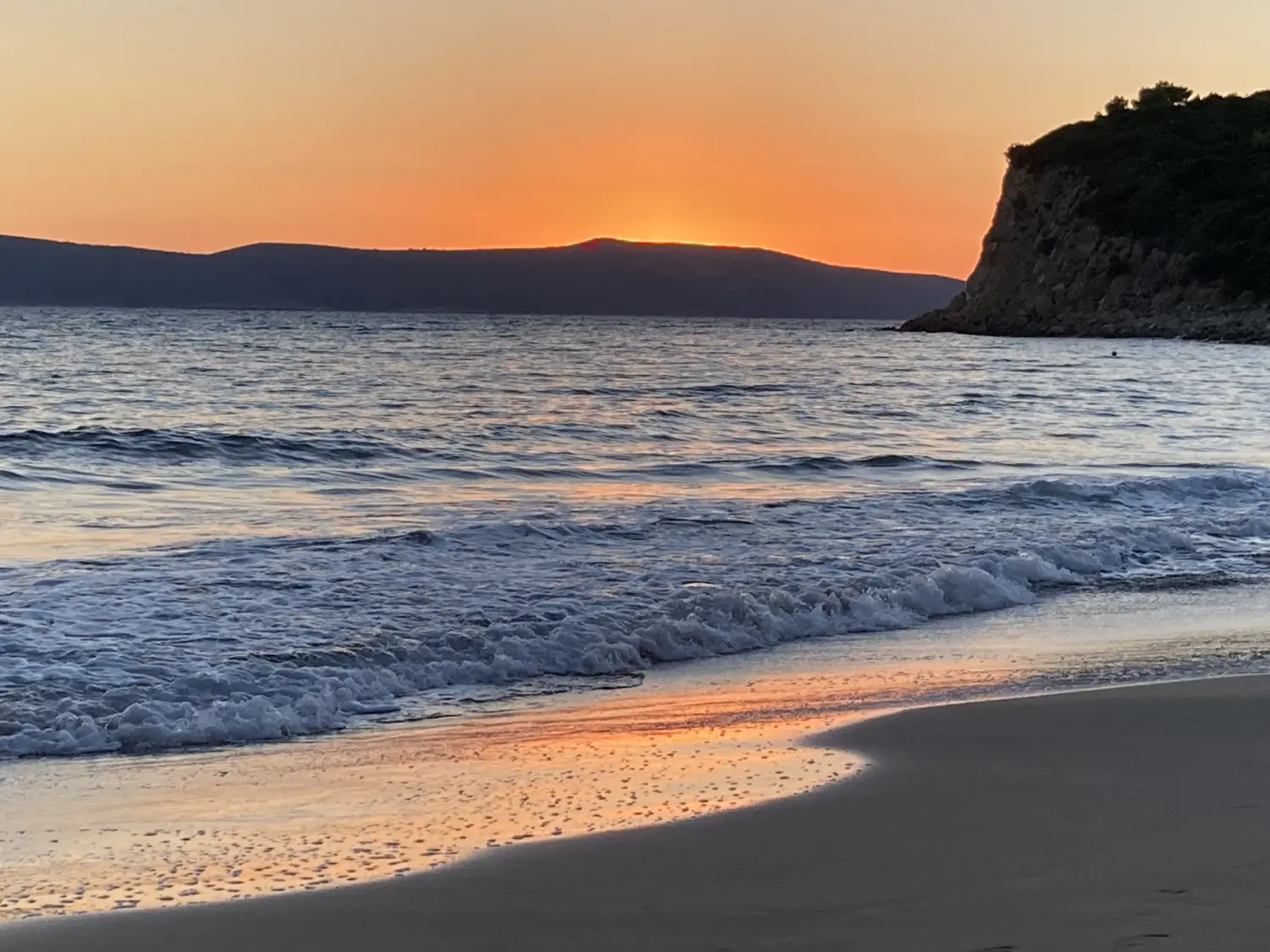 Sonnenuntergang am Strand Klaus Lang